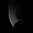 Curvy-E_Black.jpg Datei STL Curvy E | Stripe Kollektion・Design für 3D-Drucker zum herunterladen