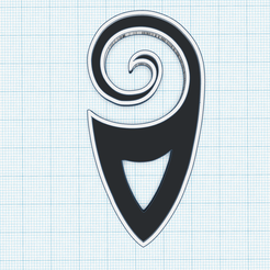 maori-koru-amulet.png STL file The Maori Koru amulet, talisman it symbolizes Creation, Perpetual Movement and, at the same time, the Return to the point of origin. It is the spirit of rejuvenation and peace.・3D printing design to download, Allexxe
