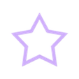 Estrella 4cm.stl Star cutter set