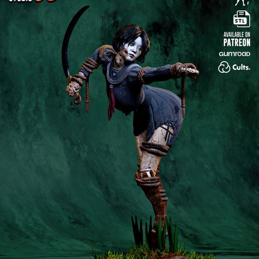 SF・ファンタジー・ホラー haya コトブキヤHORROR美少女 悪魔のいけにえ レザーフェイス山下しゅんや