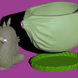 Render-3.jpg STL file Totoro Planter・3D printable model to download