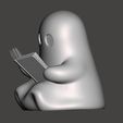 001.jpg Spooky Cute Ghost with Book
