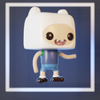 Finn3.png ADVENTURE TIME / Funko pop style collection with 4 adventure time characters
