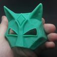 1.jpg STL file Wolf half mask・3D printer model to download