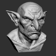 Screenshot_8.png Goblin Büste : Epic Fantasy : Realistisches Goblin STL Modell : Dark Fantasy : Realistische Fantasy Miniatur
