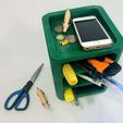 KakaoTalk_20170306_094353214.jpg Free STL file Desk Organizer (no support)・3D printer model to download