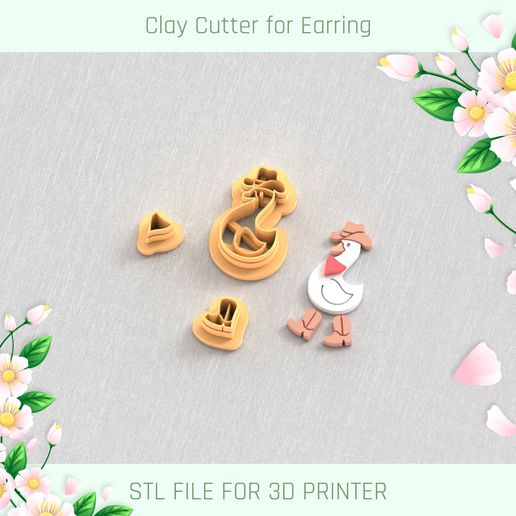 Goose Cowboy Combo Clay Cutter
