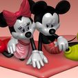 24.jpg Mickey and Minnie mouse for 3d print STL