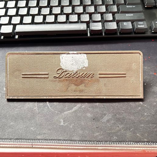 Datsun V2 radio cover