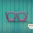 lentes.jpg Fichier STL Lunettes de soleil Lunettes de soleil Lunettes de soleil Découpeur de biscuits・Idée pour impression 3D à télécharger