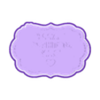 1.stl HAPPY MOTHER'S DAY COOKIE CUTTER