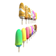 5.png Ice Pop | Ice Creams | Lollies - Set of 15
