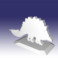 dinosaur211.png Stegosaurus - Dinosaur toy Design for 3D Printing