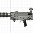 MA eel ke Kenner Star Wars POTF2 Stormtrooper heavy infantry blaster rifle for 1:12 , 1:6 and cosplay