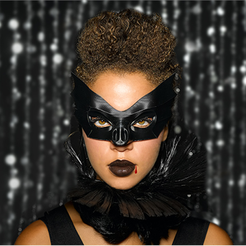 download-4.png Free STL file Bat Mask・3D print object to download