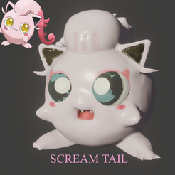 SCREAM-TAIL-COVER.png Scream Tail Pokemon Monster Figure Stl
