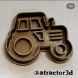 @atractor3d CUTTING COOKIE AND SEAL TRACTOR CUTTING COOKIE AND SEAL TRACTOR