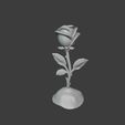 4.jpg Маленький принц и Роза - 3D печатная модель