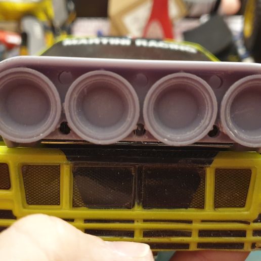 🚗 HEADLIGHT GRILL LANCIA DELTA INTEGRALE RC 1/10 TAMIYA