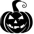 Citrouille-simple-13.jpg 10 SVG Files - Halloween Pumpkin - Silhouettes - PACK 2