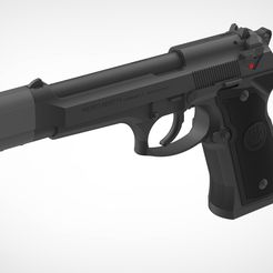 Download 4 3D models from Beretta pistols listed by vetrock • 3D printer  files collection • Designs in STL, OBJ, 3MF…・Cults