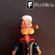 Image-4.png Flexi Popeye, Articulated fidget figure, 3mf included