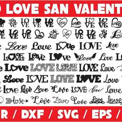 2020-04-18-1.png Vectors Laser Cutting - 70 Words Love Valentine's Day