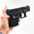 IMG_4388.jpg PISTOL Glock 26 PISTOL PROP PRACTICE FAKE TRAINING GUN