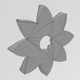 wf2.jpg Open Lotus leaves rosette onlay relief 3D print model