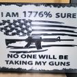 20231027_215048.jpg Commercial Gun sign bundle #1 Funny signs, duel extrusion