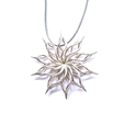 sunflower pendant.png Подвеска "Подсолнух