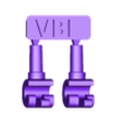 VBF_Bad_Gesture_Hands.stl Middle Finger Custom Hands  LEGO Minifigure Compatible