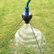 SWU_3pod-down-new.png Free STL file Swirling Water Unit - Vortex water nozzle - Vortex Process Technology (VPT)・Model to download and 3D print