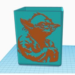 SW-4.1.jpg Fichier STL Pot à Stylos STAR WARS// Pens Jar STAR WARS・Plan pour impression 3D à télécharger