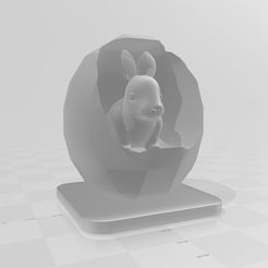 bunny.jpg Easter Egg with a Bunny inside
