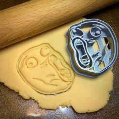 IMG_3790.jpeg STL file "LAWL" Meme Cookie Cutter・3D printing idea to download