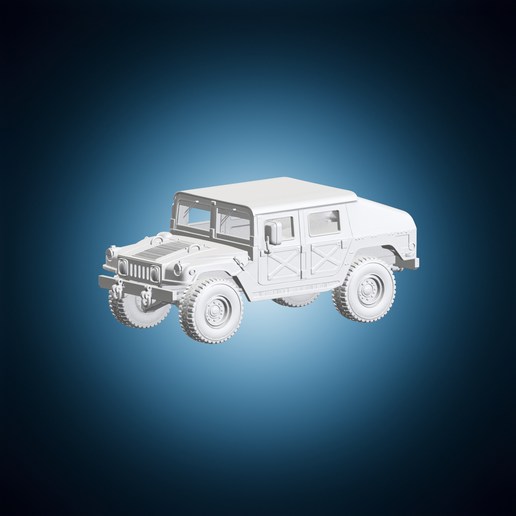 Humvee Military Vehicle Truck Model