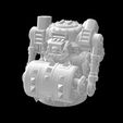 Grot_Tank_Breacher_Render_1.jpg GROT BREACHA TANK - 32MM BASE - (KILL TEAM KOMMANDO BREACHA BOY PROXY)