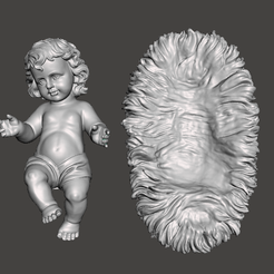 STL file Baby in T Pose Quad Mesh with 5 Subdivision Levels 👶・3D printer  model to download・Cults