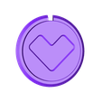 V1_Ring_C_Heart.stl STL file LOVE RING・Template to download and 3D print