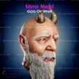 2.jpg Mimir Head From God of War - Fan Art 3D print model