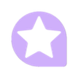 cappuccino-decals-stl_Cappucino-star.stl Coffee Art Stencil Set - Quick Latte Art Template