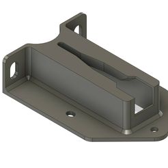 pic01.jpg Archivo STL Soporte parachoques trasero Renault Espace 3・Modelo de impresora 3D para descargar