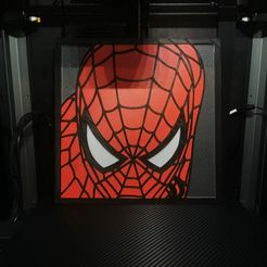 photo_2023-09-25_08-13-37.jpg STL file SpiderMan mural 4 Colors・3D printing design to download