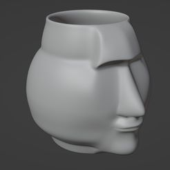 STL file Easter Moai - Egga Nui egg holder 🗿・3D print design to  download・Cults