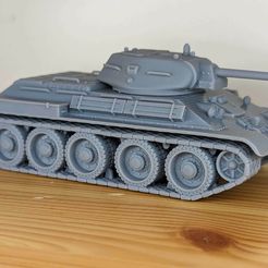 model-1941-4.jpg Файл 3D Танк Т-34/76 (модель 1941+модель 1943) (СССР, Вторая мировая война)・Модель для загрузки и 3D печати