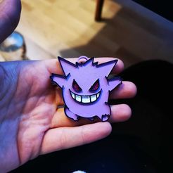gengar.jpg gengar keychain