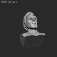 Gree tearm Archivo 3D benedict cumberbatch cara escultura arte・Idea de impresión 3D para descargar