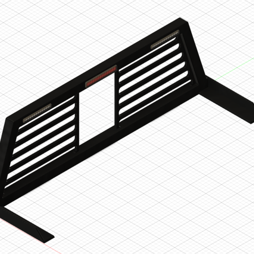 🚙 Headache Rack for revell silverado・ STL File for 3D printing・Cults