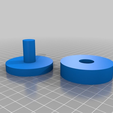 8e16a55c40e360e1e28985685f0e9385.png Rotary display stand for Miniatures Dungeons and Dragons from filament spools